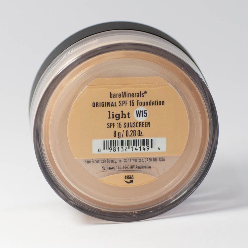 #NWT bareMinerals SPF15 Original Foundation Light W15 8g/0.28oz